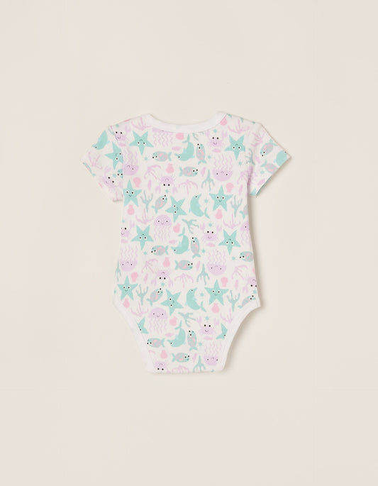 Zippy Baby Girls 'Mommy&Daddy' 5 Bodysuits