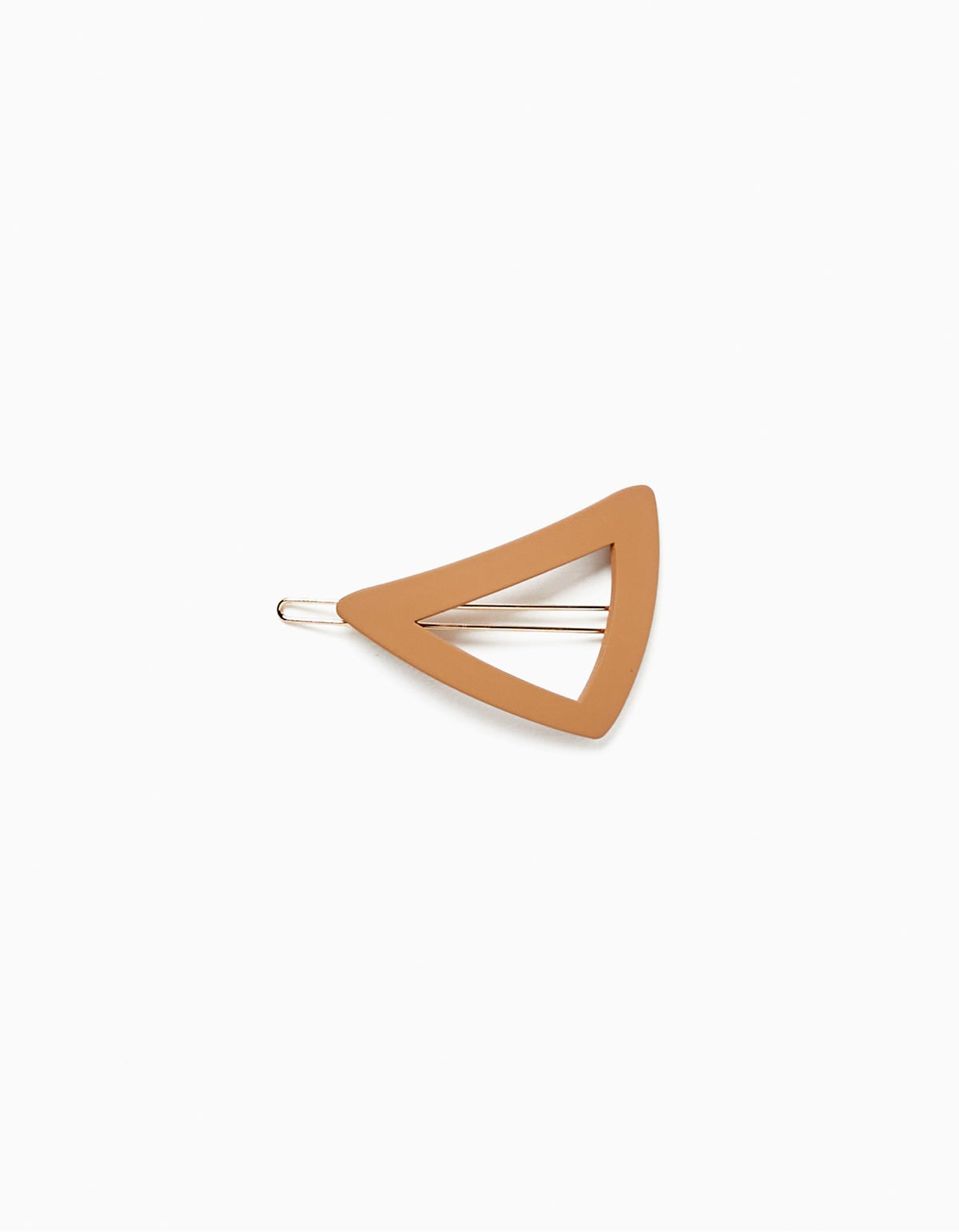 Zippy Girls Camel Triangular Hair Slide