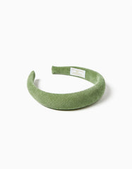 Zippy Girls Green Corduroy Alice Band