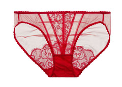 Dita Von Tease Muse Bikini Knicker - Red