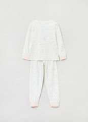 OVS Cotton Pyjamas With Moon And Stars Print