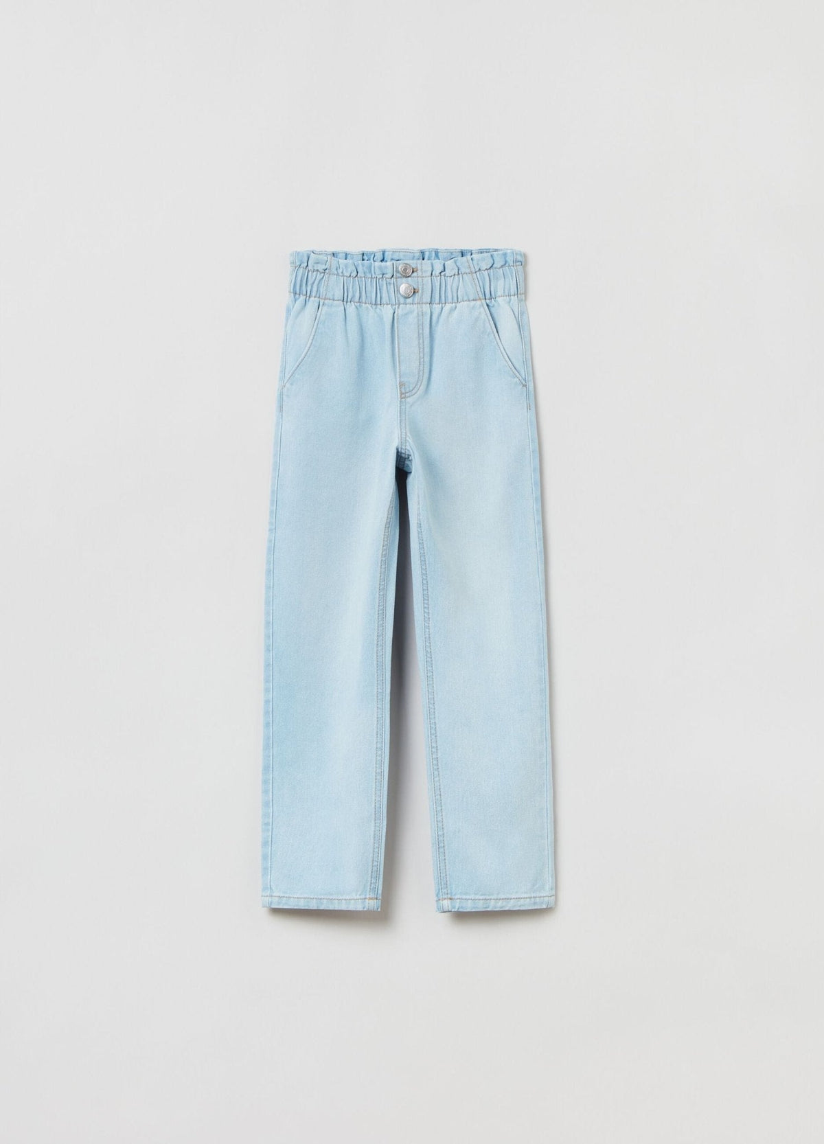 OVS Paper Bag Jeans With Fading